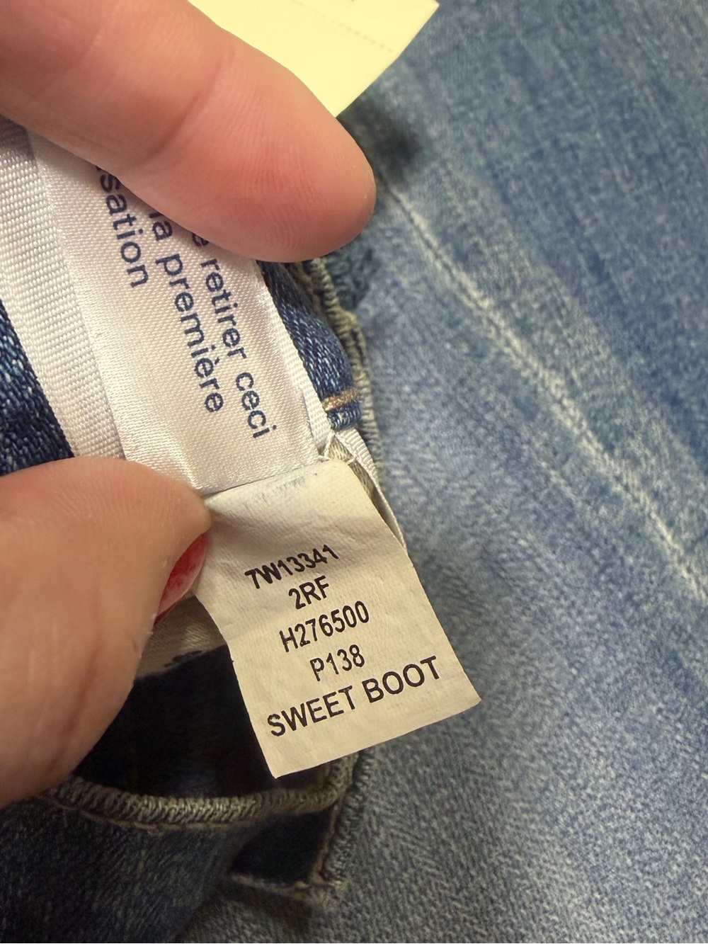 Lucky Brand Women's Sweet Boot Medium Blue Bootcut Jeans Size 14 - Picture 4 of 5